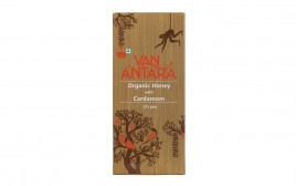 Vanantara Organic Honey with Cardamom  Box  375 grams